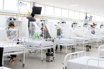 Hospital de Campanha de Manaus entrega nova UTI nos próximos dias