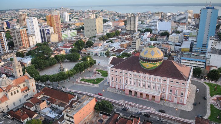 Vista aérea de Manaus -foMichael Dantas 