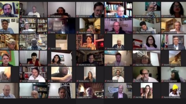 FHC, Haddad, Ciro e Huck se unem em ato virtual contra presidente Bolsonaro