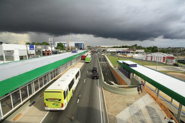 Complexo viário ministro Roberto Campos é inaugurado em Manaus e conta com moderna estação de ônibus; assista