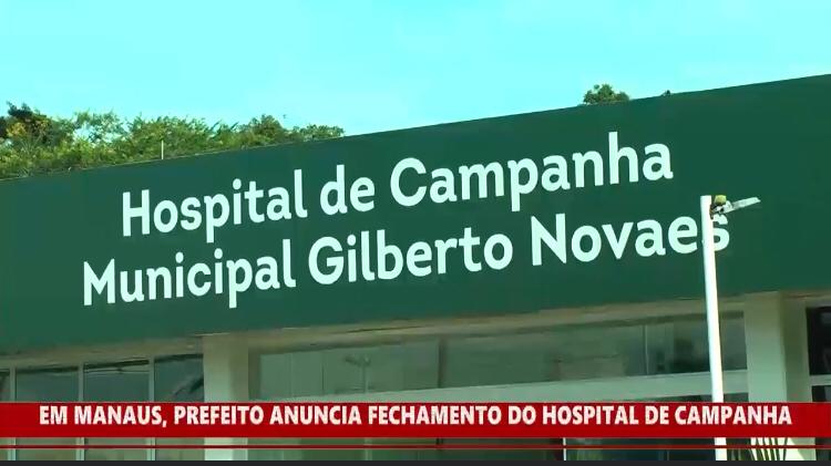 Prefeito de Manaus informa retirada do Hospital de Campanha e retorno do local para Escola Infantil; assista