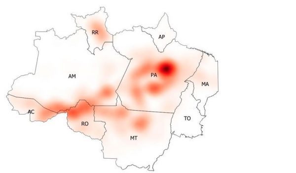 Desmatamento na Amazônia em 2019 supera área equivalente a São Paulo, segundo dados do Inpe