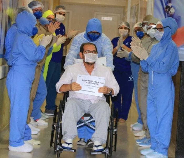 Amazonas registra 57% de queda em pacientes internados por Covid-19