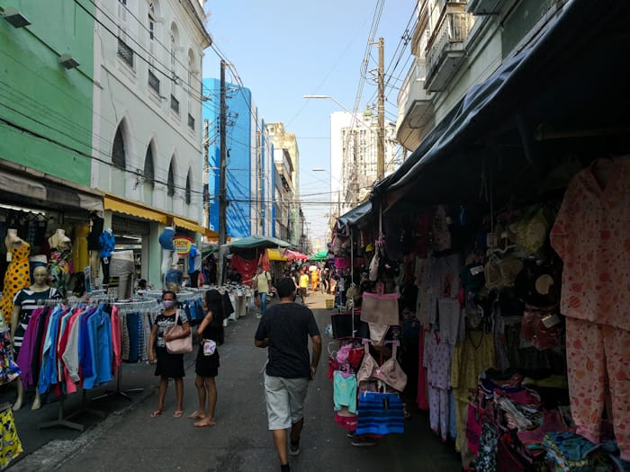 Comércio no Centro de Manaus. (Bruno Pacheco/ Revista Cenarium)