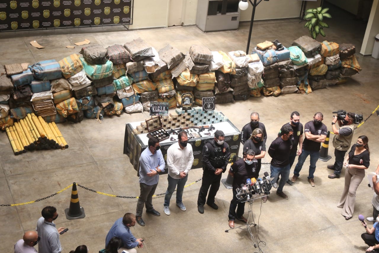 Boletim: PC apreende 6 toneladas de drogas em Manaus e aumento do número de Covid-19 em indígenas são destaques