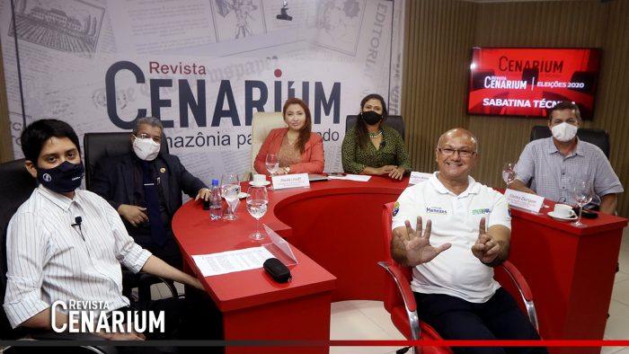 Eleições 2020: coronel Menezes, candidato do Patriota em Manaus, participa da #SabatinaCenarium