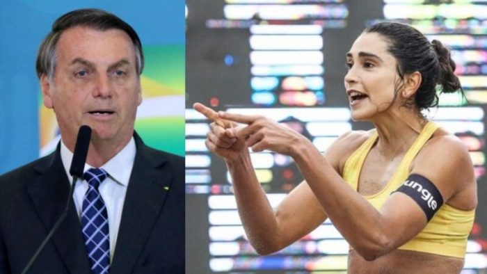 Justiça Desportiva adverte Carol Solberg por gritar ‘fora Bolsonaro’ em jogo