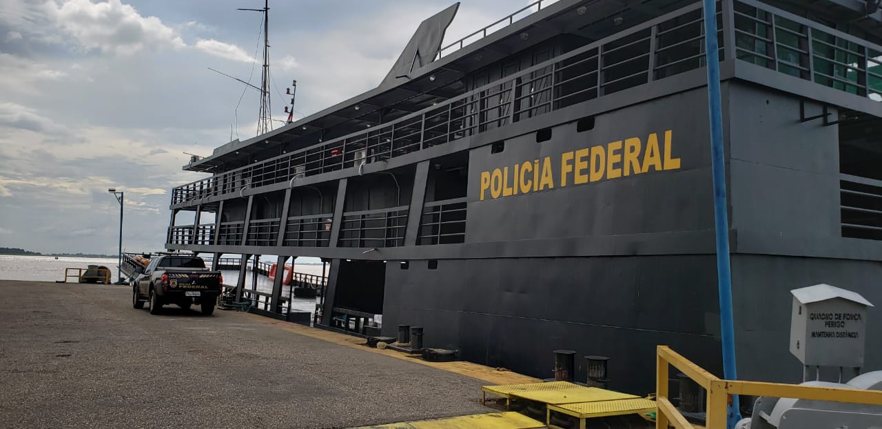 Policia Federal prossegue com investida de combate à exploração ilegal de madeira entre Amazonas e Pará