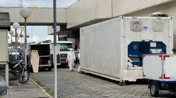 Câmaras frigoríficas devem retornar a hospitais de Manaus após aumento de mortes por Covid-19