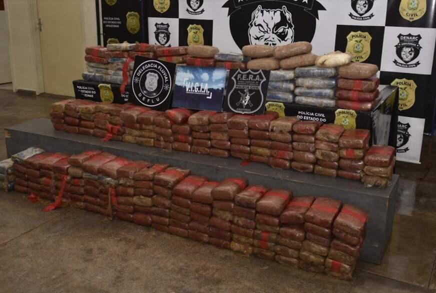 Operação ‘Campos’, no AM, apreende mais de R$ 2 milhões em drogas