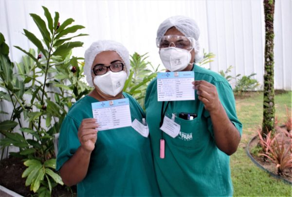 ‘São mulheres negras e trabalhadoras’, diz governador do PA sobre primeiras imunizadas