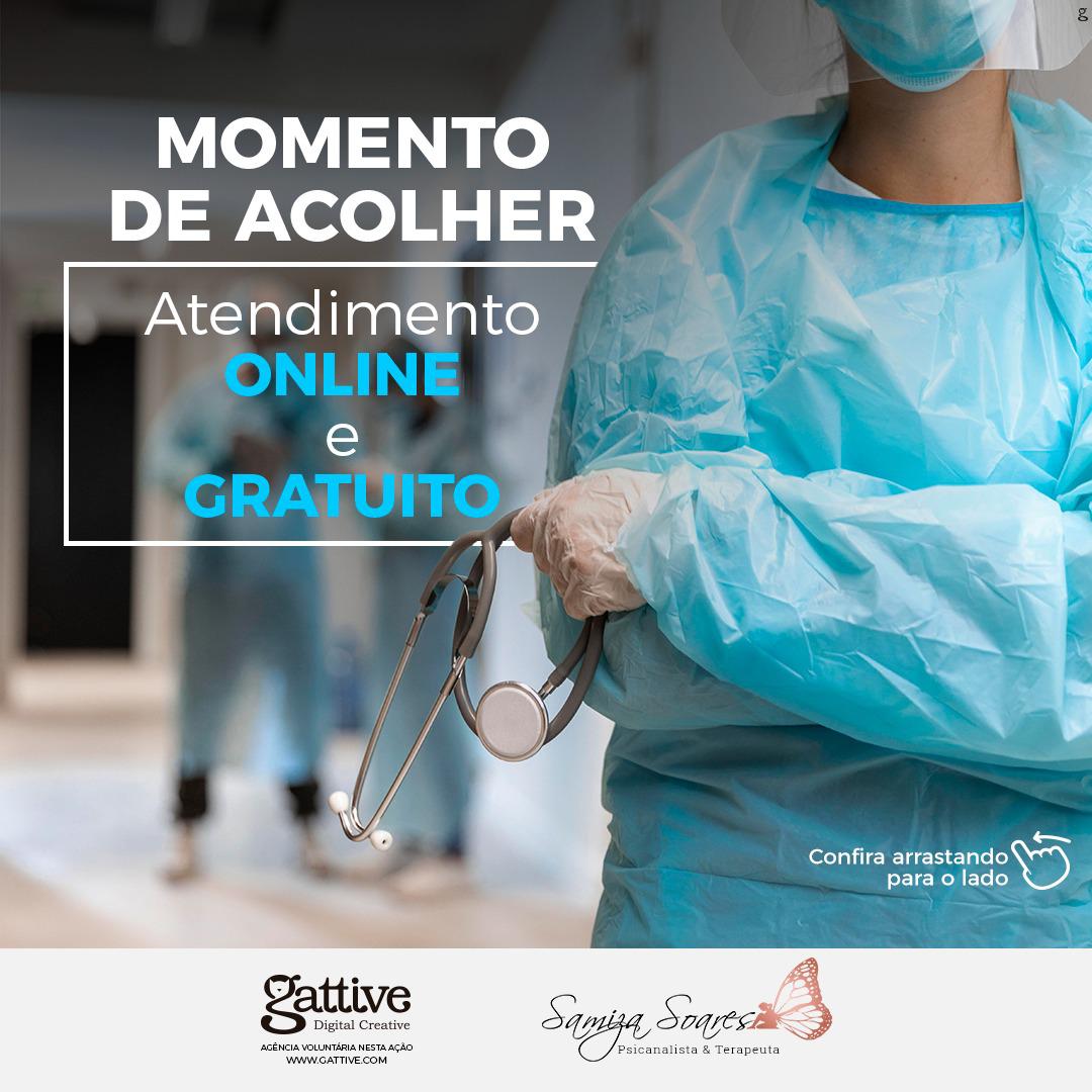 Terapeutas de várias regiões do Brasil promovem atendimentos gratuitos a afetados pela Covid-19