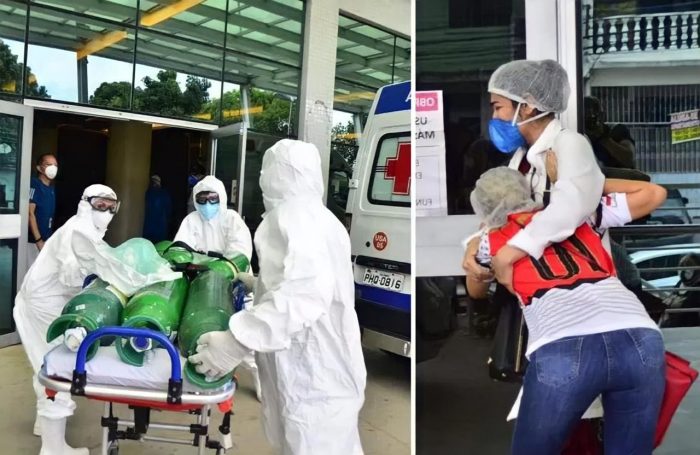 Paraíba reserva oxigênio de ambulâncias para receber pacientes com Covid-19 do Amazonas