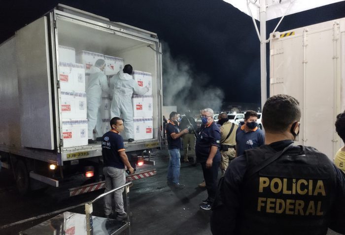 Polícia Federal faz escolta das vacinas da Covid-19 no Amazonas