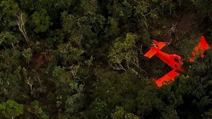 Piloto desaparecido faz pouso forçado na floresta amazônica e é encontrado quase 24 horas depois