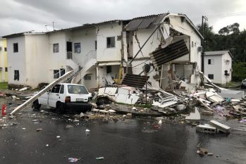 Explosão ocorrida em um condomínio em Manaus, nesta quarta-feira, 24. (Reprodução/Internet)