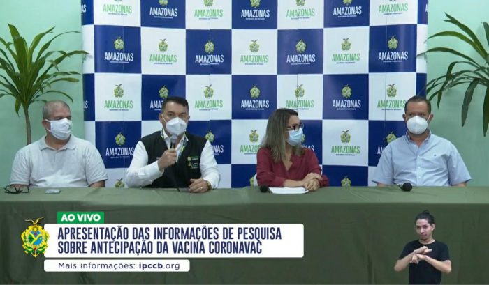 No AM, estudo da ‘CovacManaus’ vai imunizar cinco mil profissionais de educação e segurança