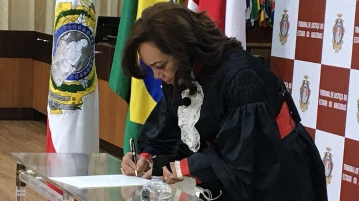 Vânia Marques toma posse como nova desembargadora do TJAM