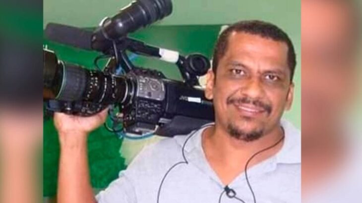 Renê Silva é cinegrafista há mais de 20 anos. O Grupo Diário está prestando toda a assistência à equipe de reportagem (Reprodução/Internet)