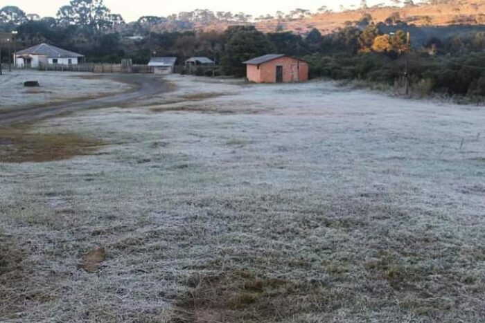 Santa Catarina tem primeiro registro de temperatura negativa do ano