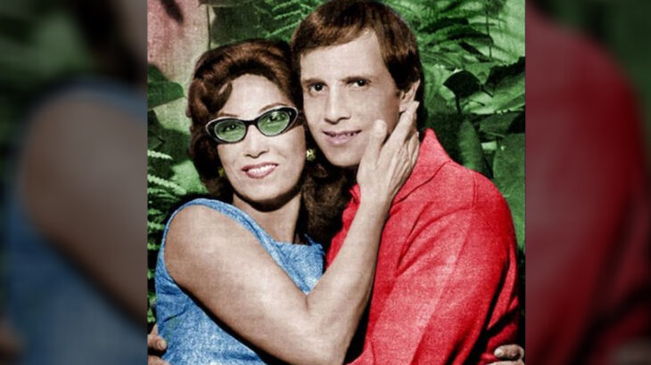 Lady Laura e Roberto Carlos em maio de 1996 (Reprodução/Instagram)