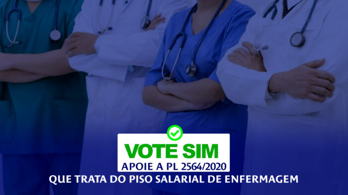 PL da enfermagem: profissionais levantam hashtag a favor da aprovação de projeto no Senado
