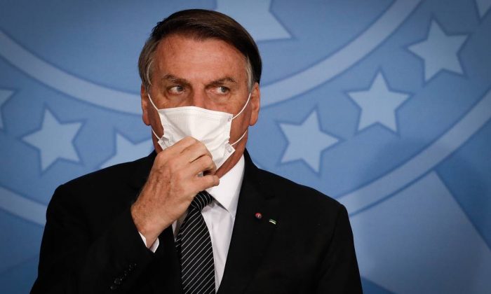 Na ação, apresentada por meio da Advocacia-Geral da União (AGU), Bolsonaro pede para os decretos serem considerados inconstitucionais (Pablo Jacob/Agência O Globo)