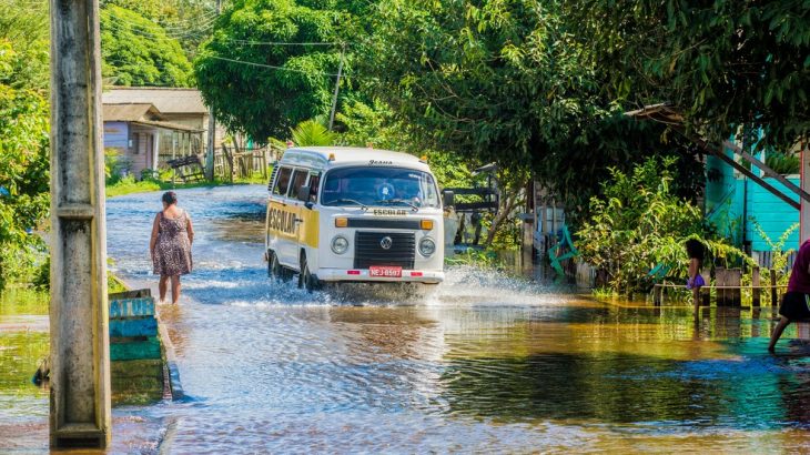 A cheia dos rios no Amapá já afetam mais de 14 mil pessoas. (GEA/Divulgação)