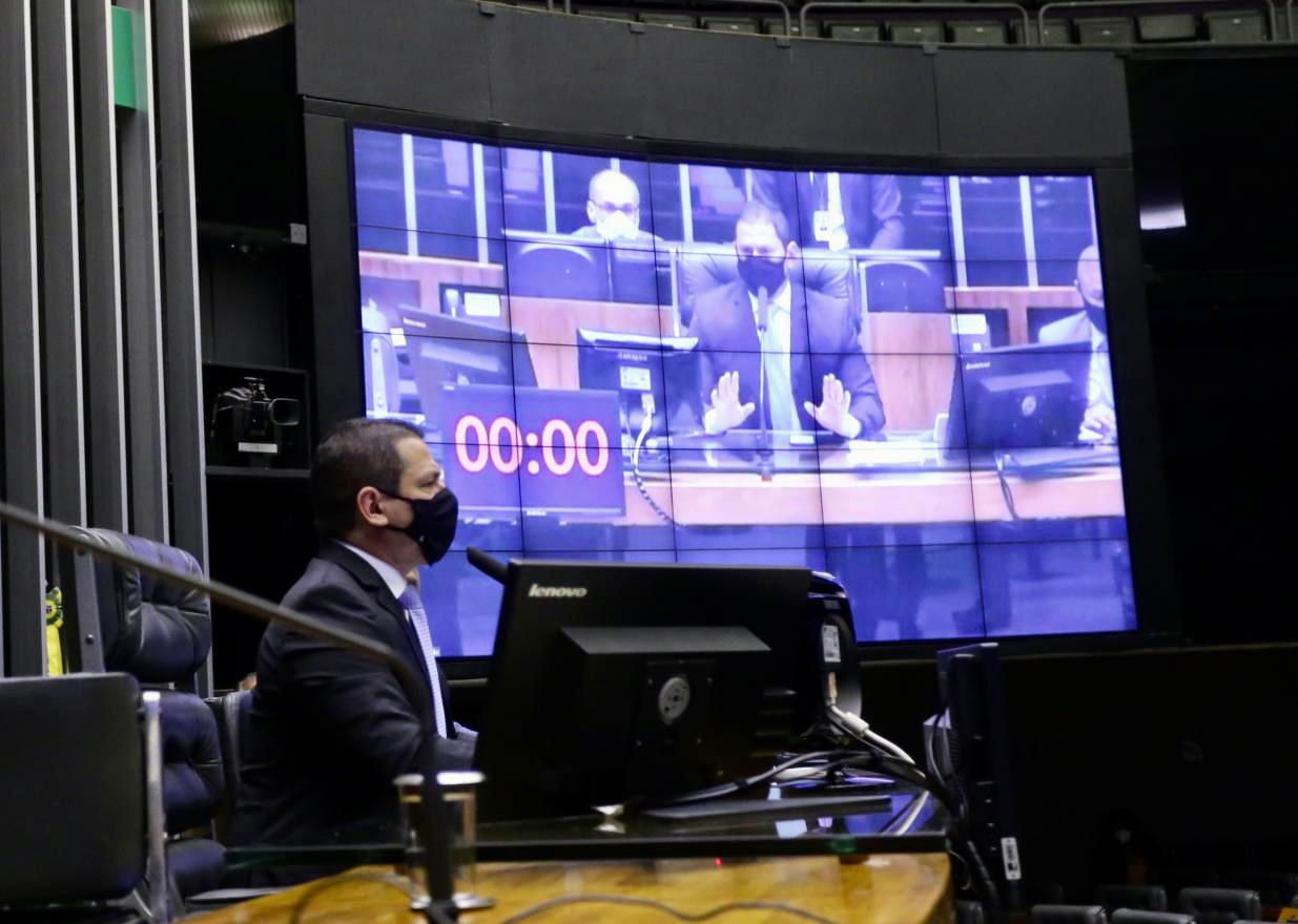 O deputado Marcelo Ramos (PL-AM) na Câmara dos Deputados (Divulgação/Assessoria)