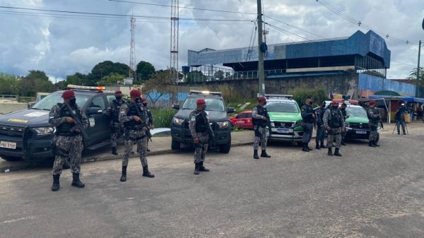 No AM, homens da Força Nacional começam a atuar em Manaus em parceria com Polícia Militar