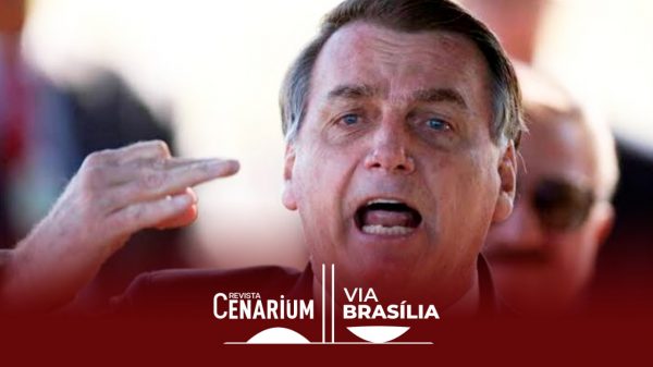 Bolsonaro reagiu de forma destemperada, esbravejando contra a imprensa em geral, em mais dos habituais surtos de infantilidade (Reprodução/Internet)