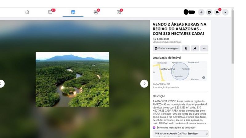 PF busca suspeitos de vender Terras Públicas da Amazônia pela internet