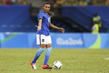 Marta durante jogo da seleção brasileira (Bruno Kelly/Reuters)