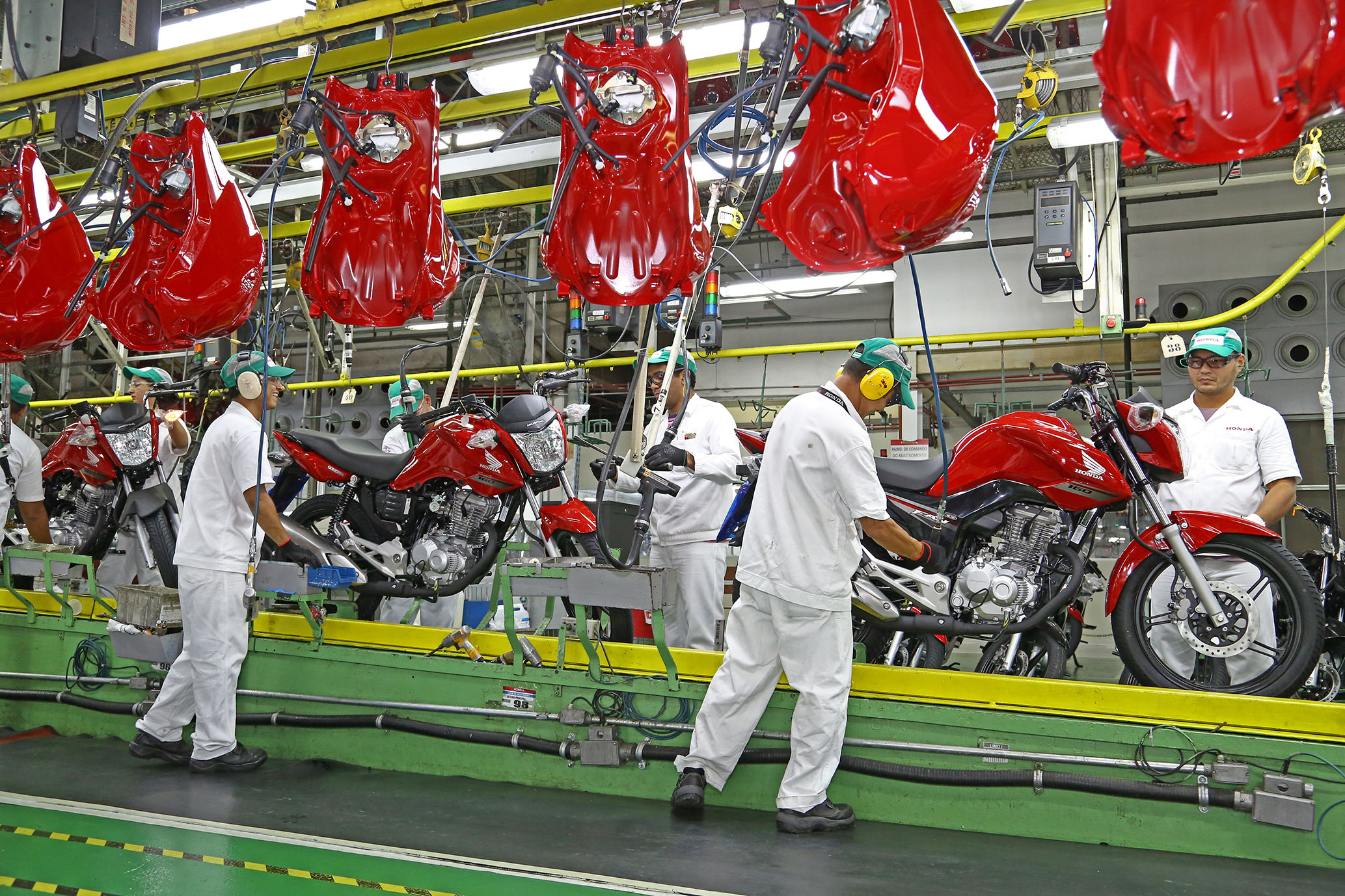 Em Manaus, produção de motocicletas cresce 45% no primeiro semestre de 2021