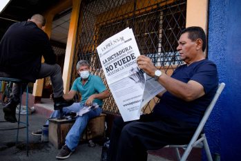 A publicação afirma ser vítima de perseguição política devido ao seu posicionamento crítico à ditadura (Maynor Valenzuela/Reuters)