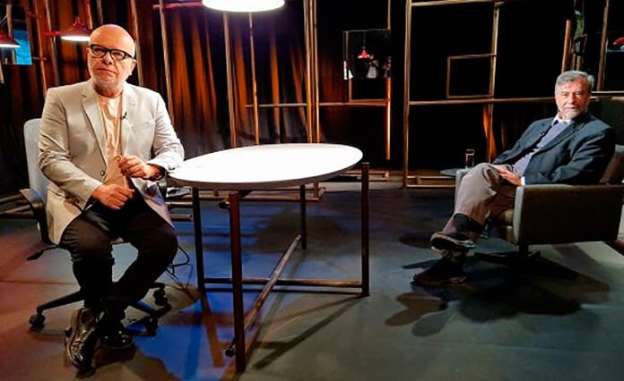 Marcelo Tas entrevista Paulo Artaxo, no ‘Provoca’, programa da TV Cultura