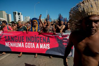 Povos indígenas denunciam crime de genocídio (Foto: Christian Braga/MNI)