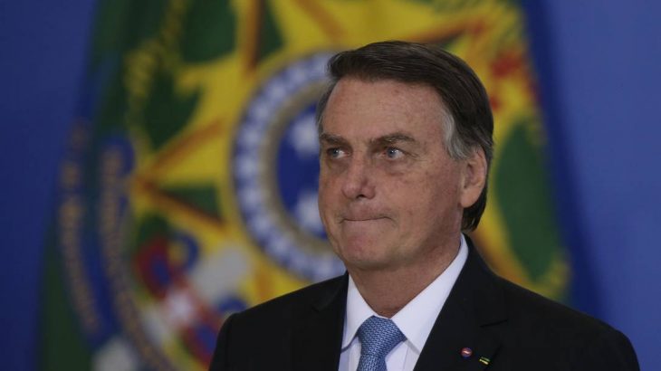 O presidente Jair Bolsonaro participa de evento no Palácio do Planalto (Cristiano Mariz/Agência O Globo)