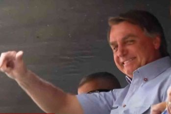 Bolsonaro discursa a apoiadores na Avenida Paulista, nesta terça-feira, 7 (Reprodução/CNN)