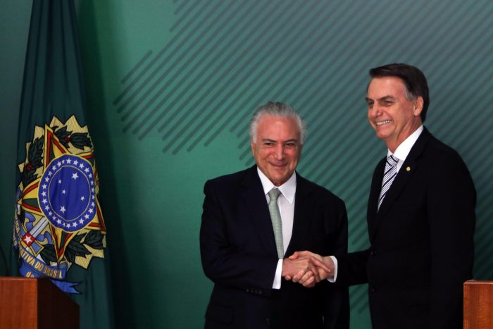 A informação foi confirmada pela assessoria de imprensa do ex-presidente (Andre Coelho/Bloomberg/Getty Images)