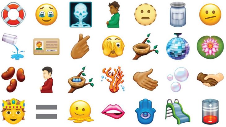 Série de novos emojis foi aprovada pelo Unicode Consortium (Reprodução/ Divulgação)
