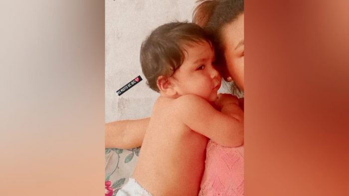 O bebê Douglas Guilherme Paiva, de 11 meses, morreu após ser baleado na cabeça, em Manaus (Reprodução/Facebook)