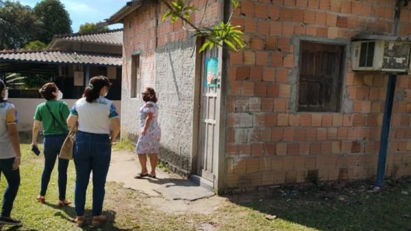 A visita em escolas rurais foram feitas por membros dos sindicatos dos professores. (Divulgação/ Assessoria)