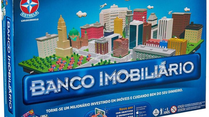 Banco Imobiliário, um dos brinquedos mais vendidos da Estrela, é a versão brasileira do Monopoly, da Hasbro. (Divulgação)