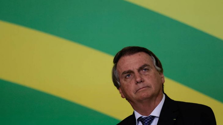 O presidente Jair Bolsonaro, em Brasília (Ueslei Marcelino-10.nov.21/Reuters)