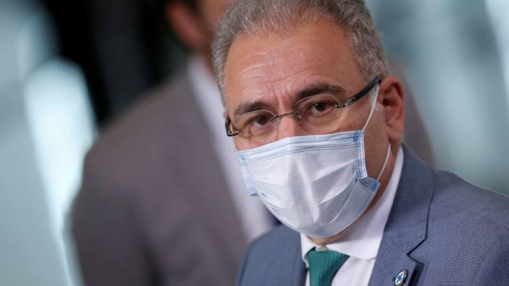 Ministro diz que Brasil está preparado para enfrentar nova cepa do vírus; governo ainda anunciou outro contrato para comprar 100 milhões de doses da vacina da Pfizer. (Foto: Adriano Machado / Reuters)