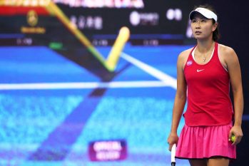 A tenista Peng Shuai durante partida do Aberto da China (Damir Sagolj - 05.out.2016/ Reuters)