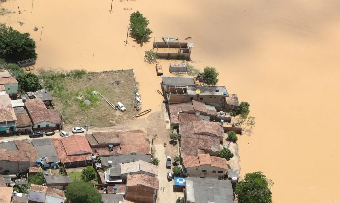 Entre as cidades mais afetadas estão Itamaraju e Jucuruçu, no extremo Sul do Estado (Isac Nobrega/ PR)