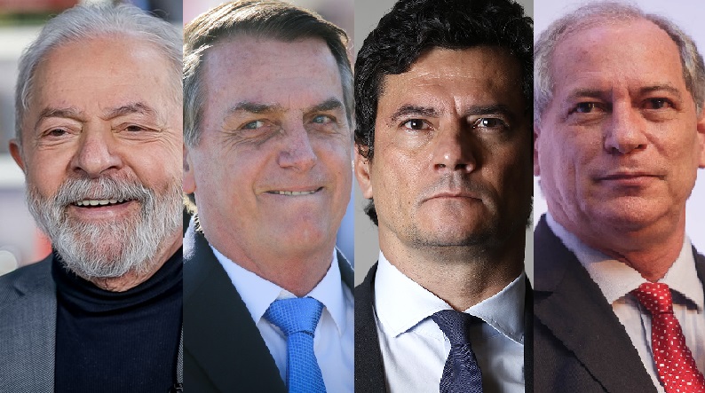 Datafolha: Lula tem 48% das intenções de voto; Bolsonaro soma 22%; Moro, 9% e Ciro, 7%