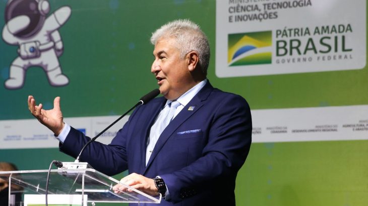 O  ministro da Ciência, Tecnologia e Inovações, Marcos Pontes, participa da  abertura oficial da 18ª Semana Nacional de Ciência e Tecnologia. (Divulgação)
